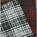 Boucle fashion tartan design fabric